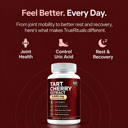 Tart cherry capsules